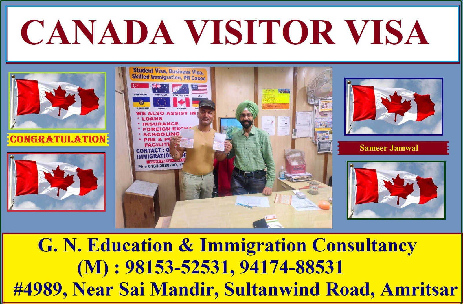 Best Visa Consultancy in Amritsar